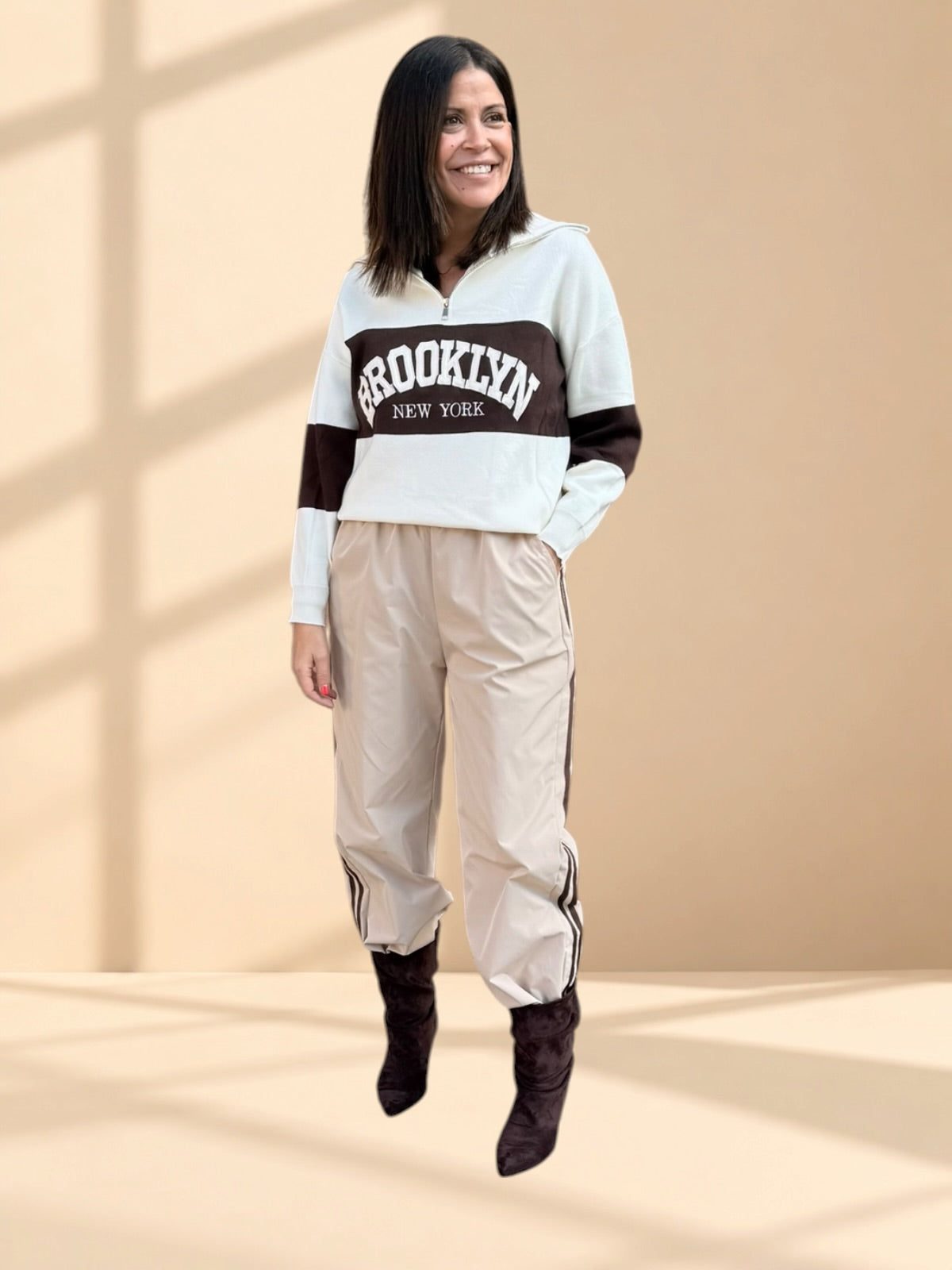 Jersey Brooklyn Chocolate – Estilo Urbano