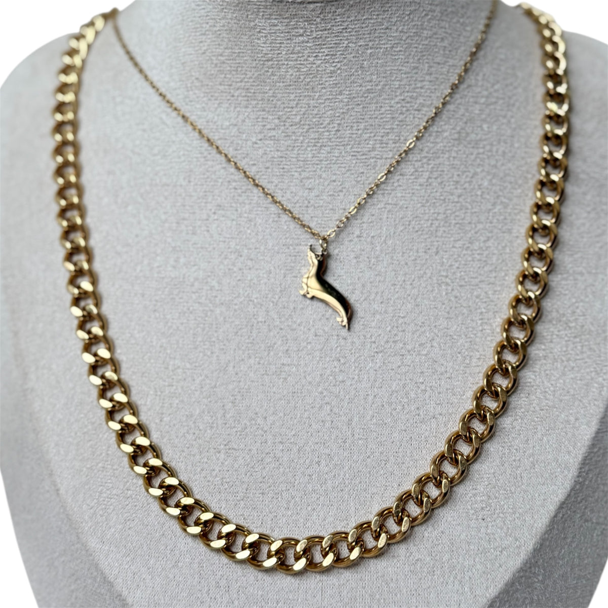 Cadena teckel oro - AC