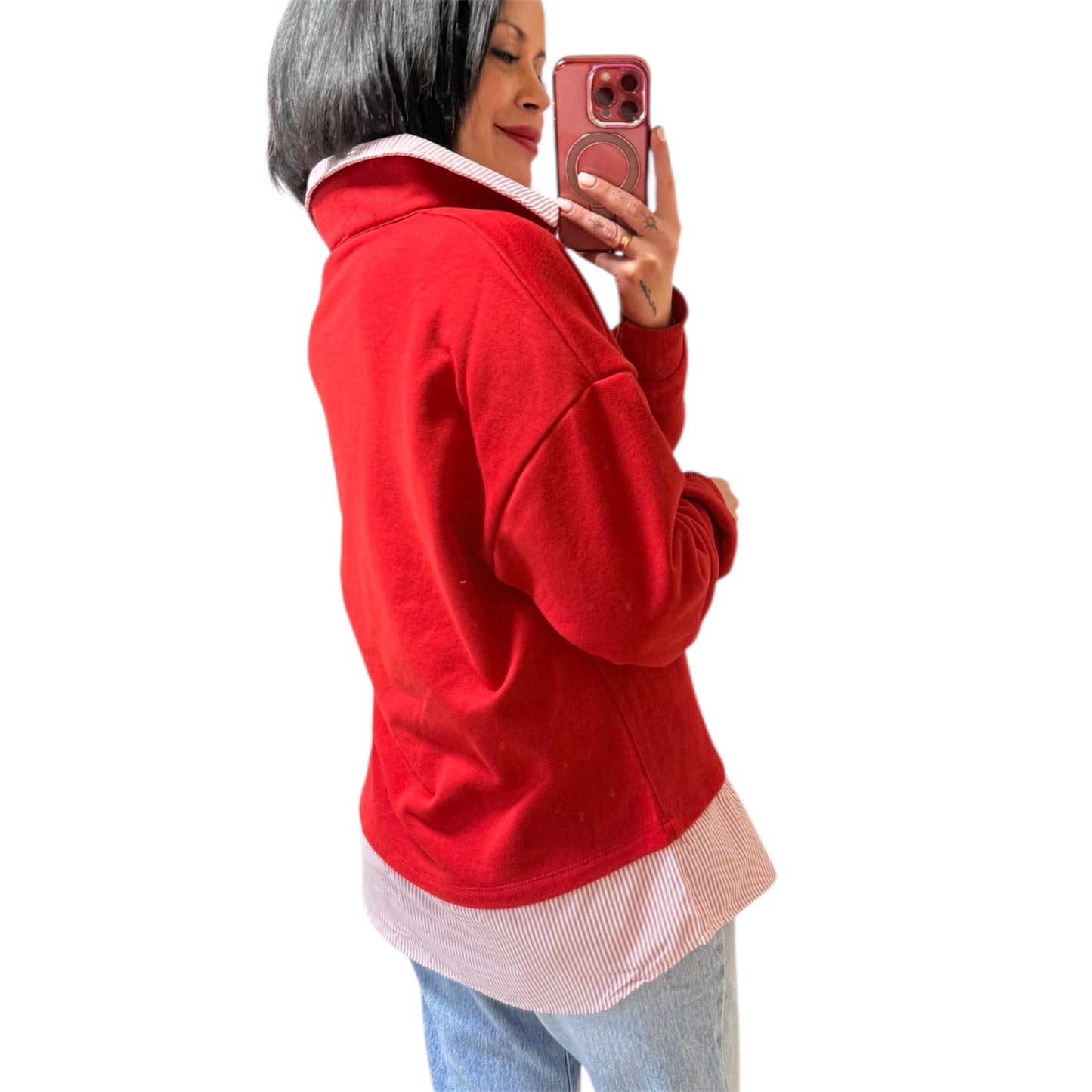 Polo-camisa Rojo Olivia