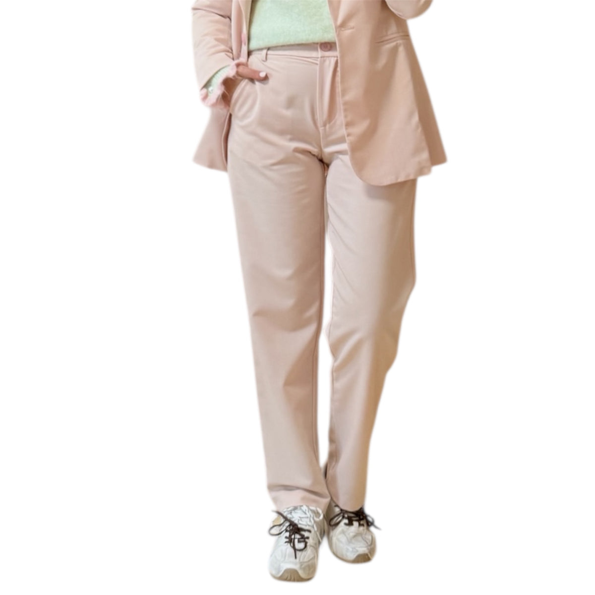 Pantalón vestir rosa bebé Amelia - AC