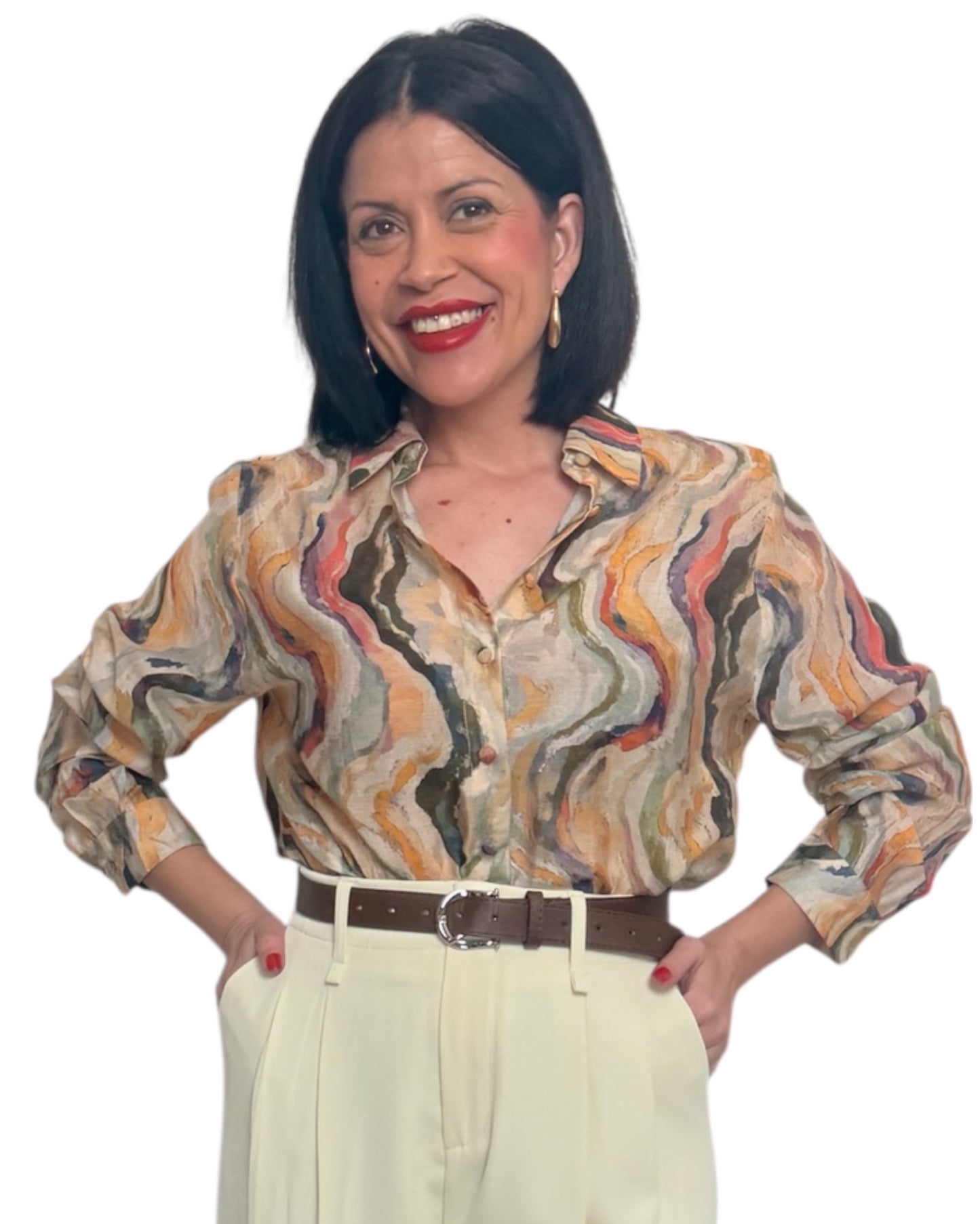 Camisa estampada Marga