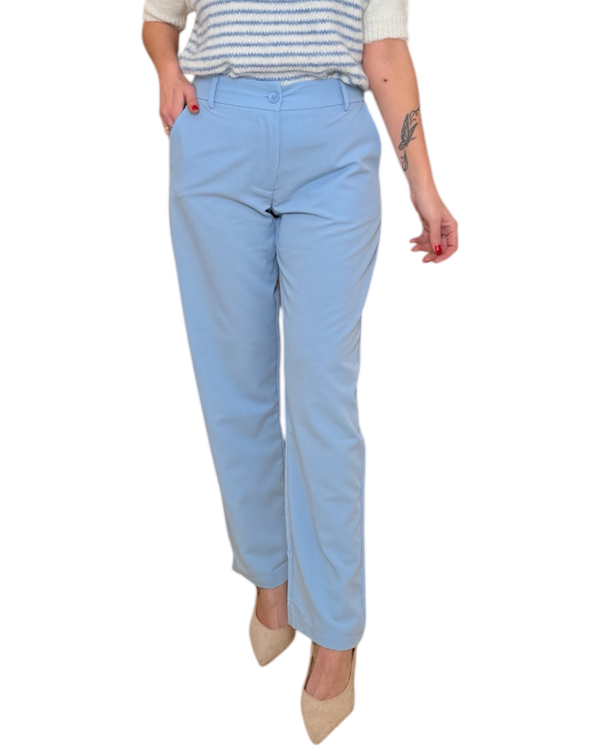 Pantalón vestido azul bebé Amelia - AC