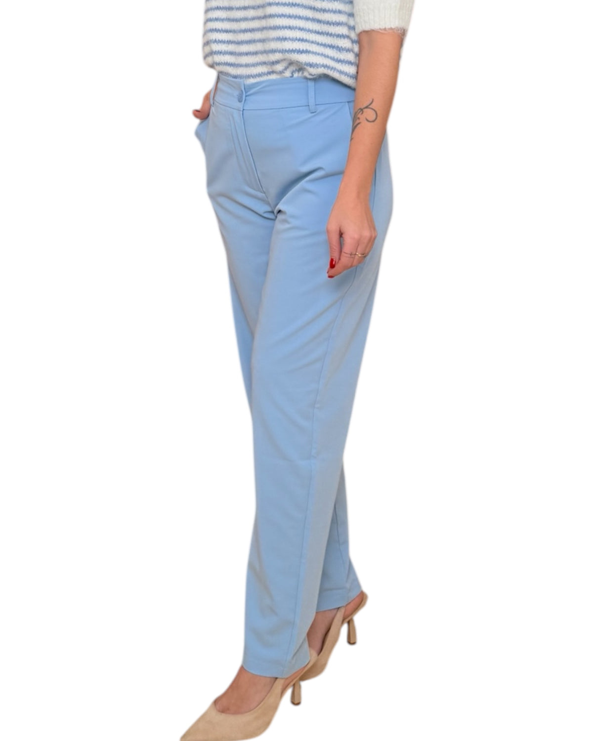 Pantalón vestido azul bebé Amelia - AC