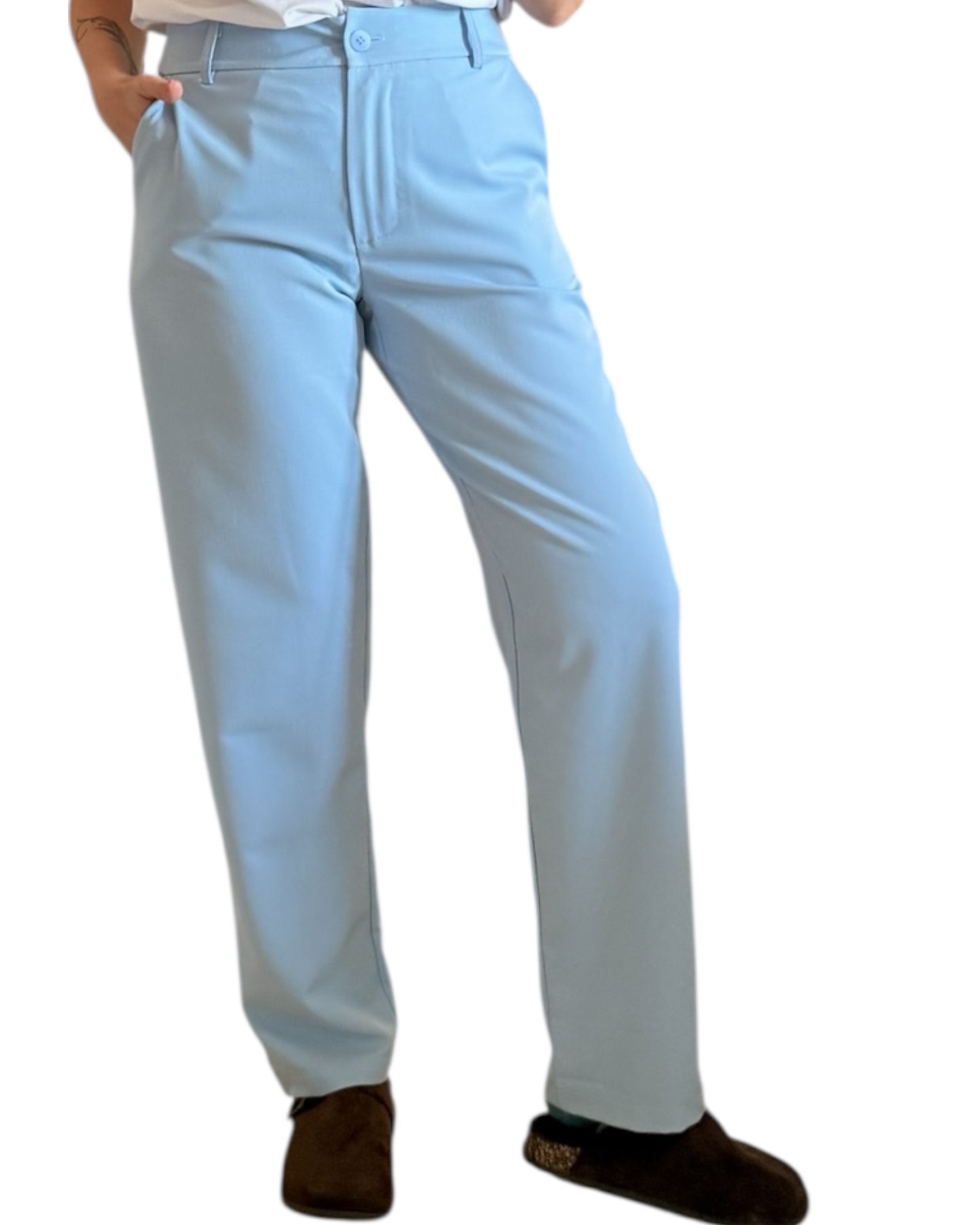 Pantalón vestido azul bebé Amelia