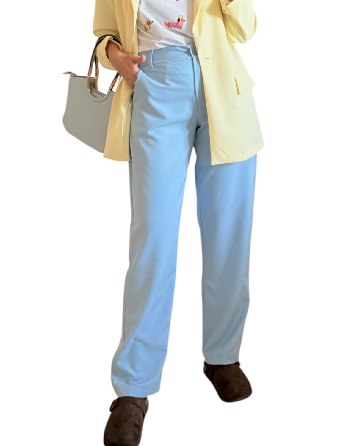 Pantalón vestido azul bebé Amelia - AC