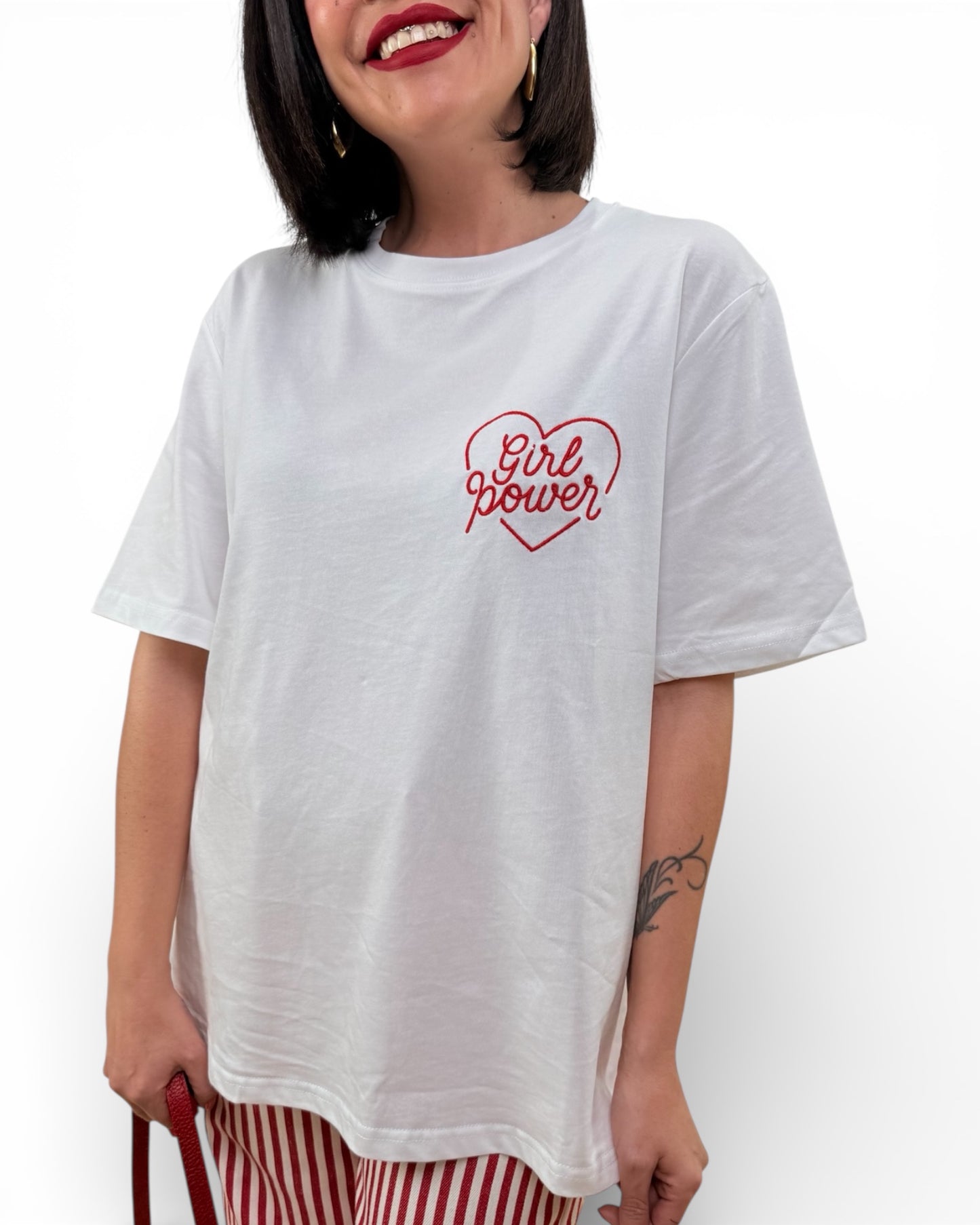 Camiseta Girl power roja