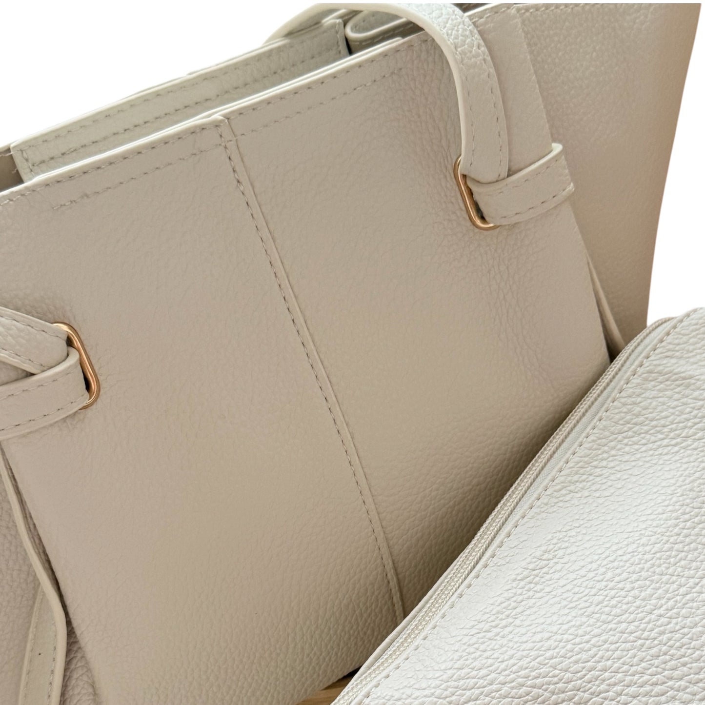 Bolso crema - AC
