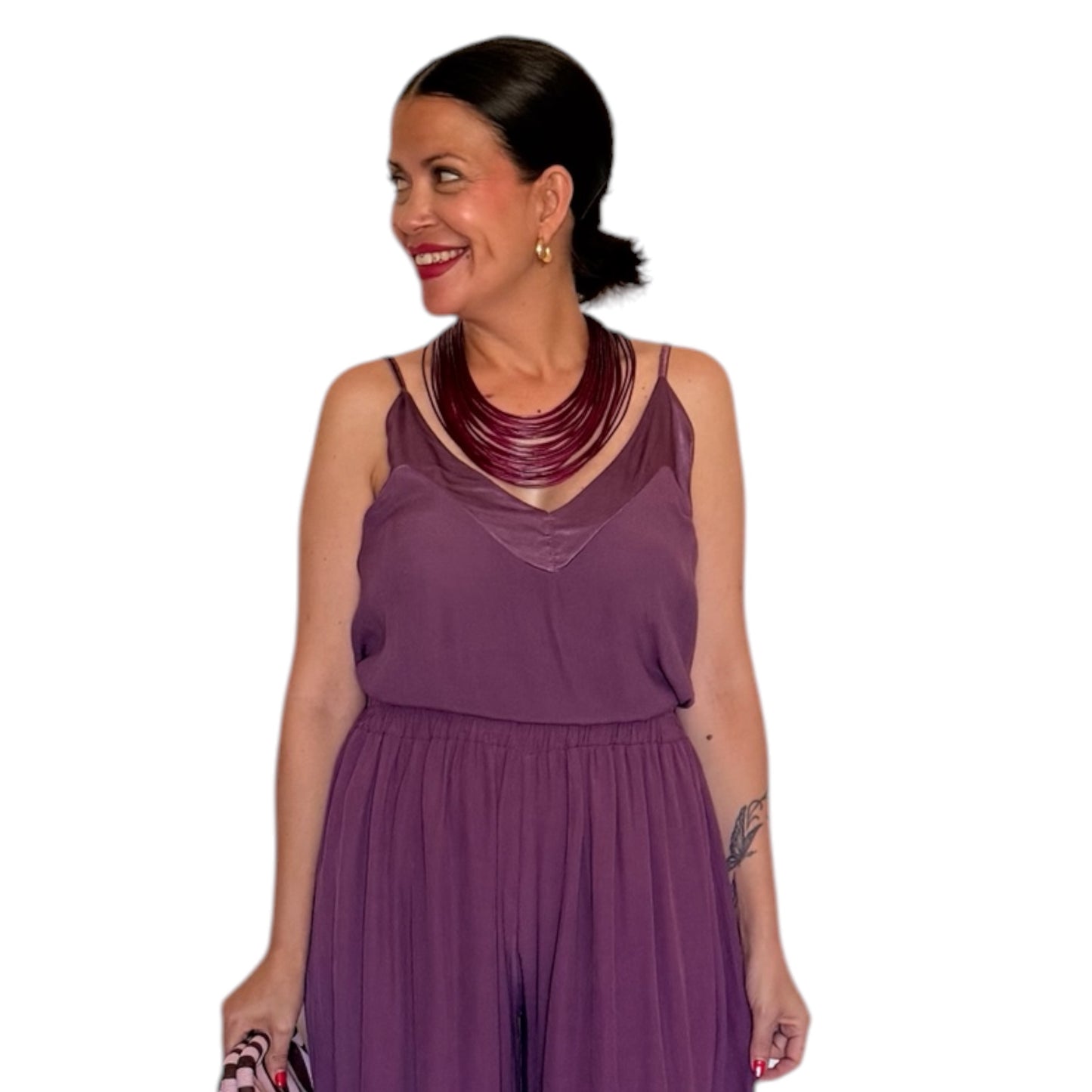 Conjunto burdeos Alisa