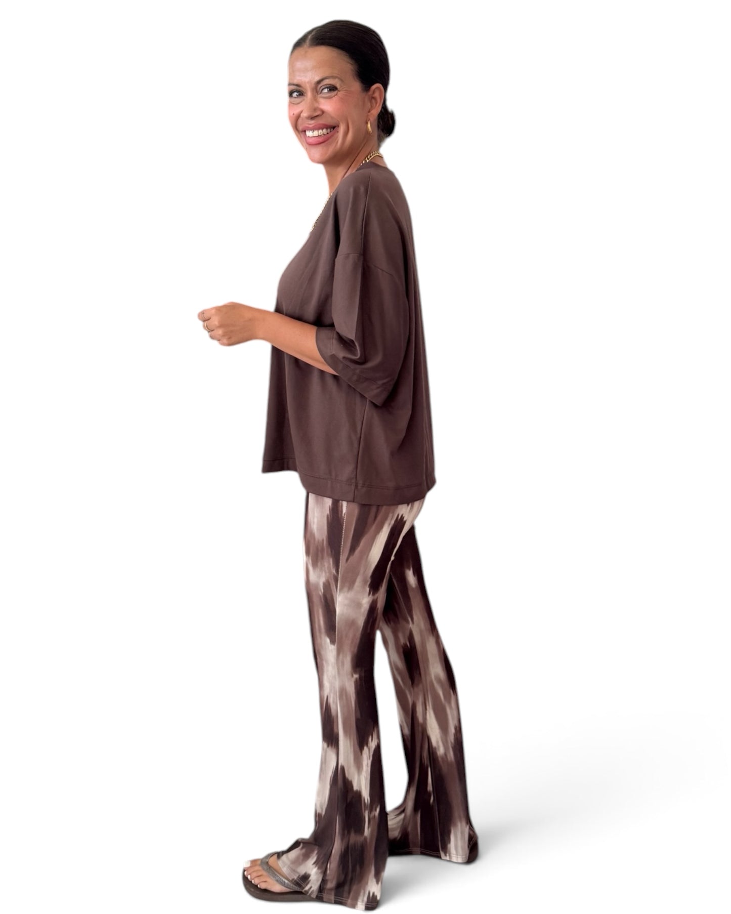 Malla estampada campana