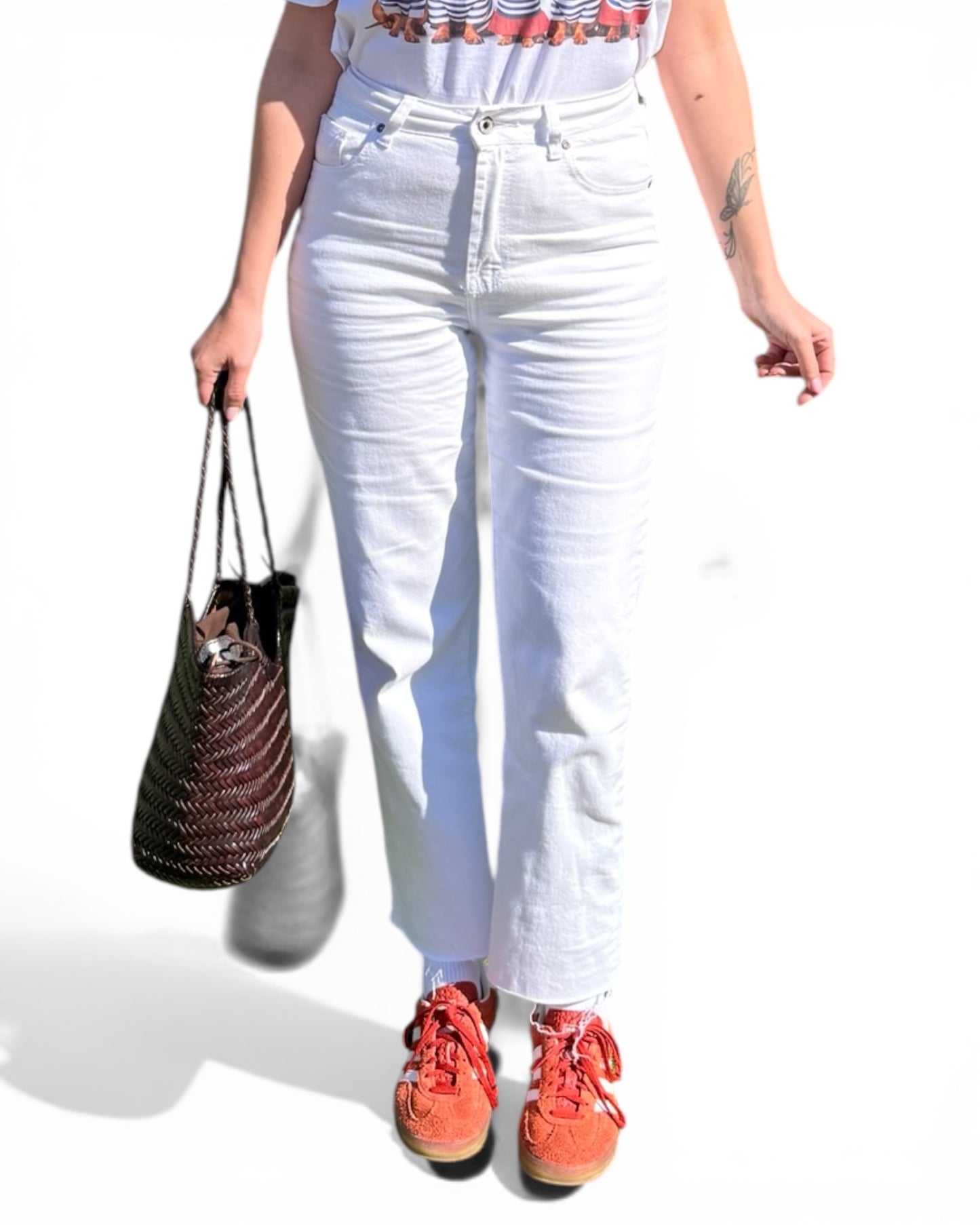 Jeans Blancos Isa