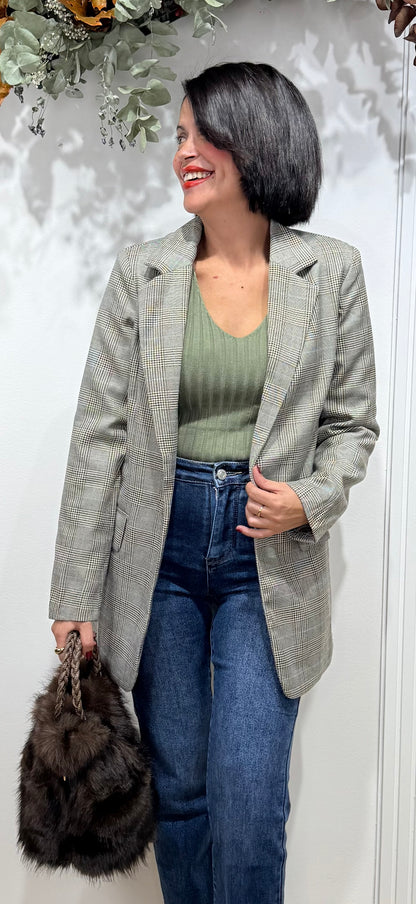 Blazer cuadros