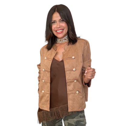 Chaqueta Napoleón camel