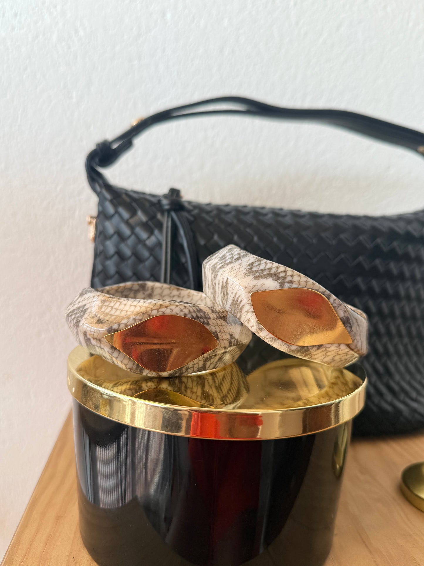 Pulsera rígida serpiente