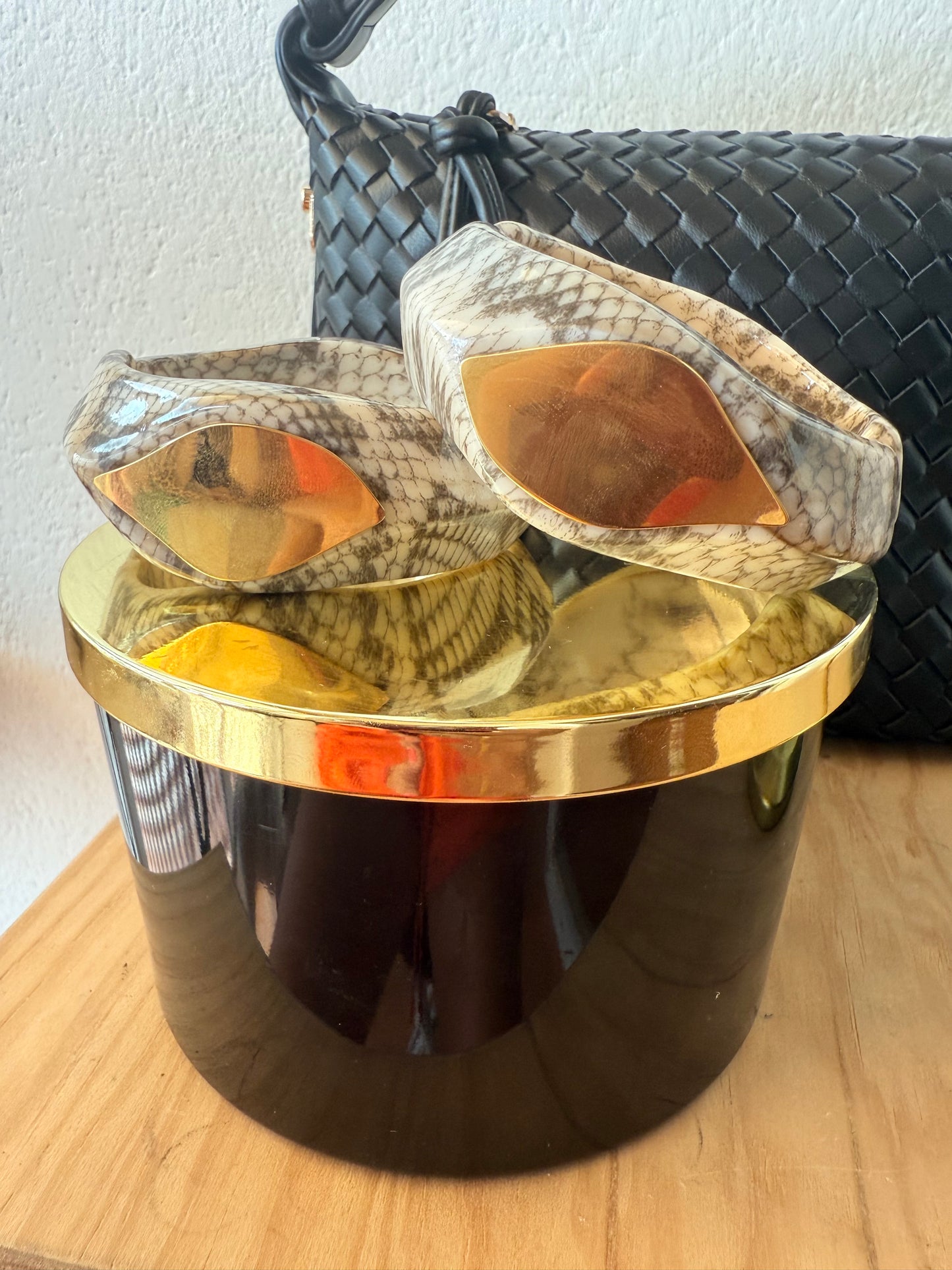 Pulsera rígida serpiente