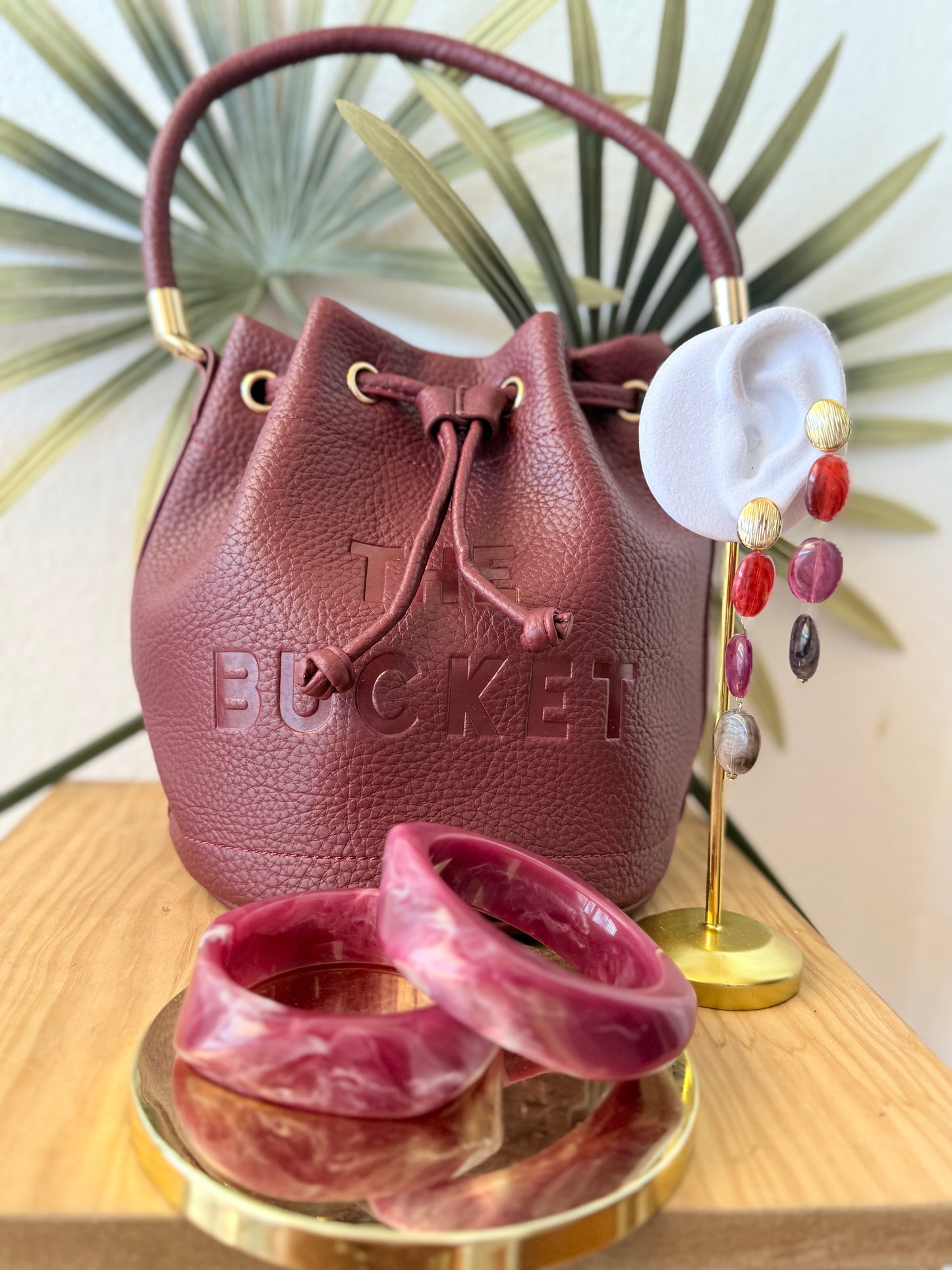 Pulseras rígida morada