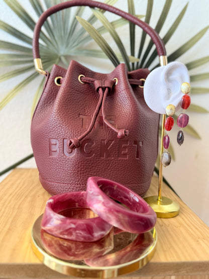 Pulseras rígida morada