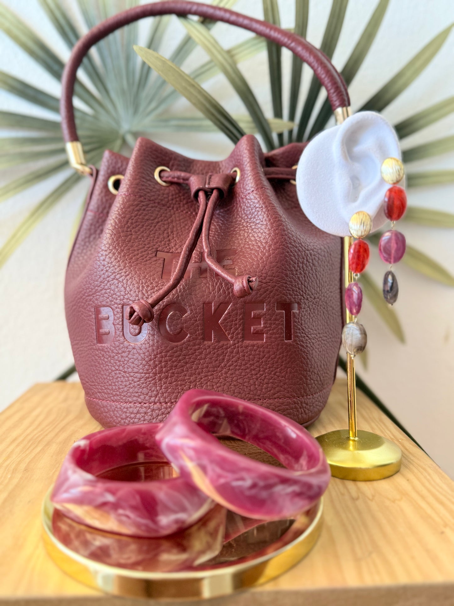 Pulseras rígida morada