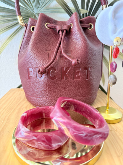 Pulseras rígida morada