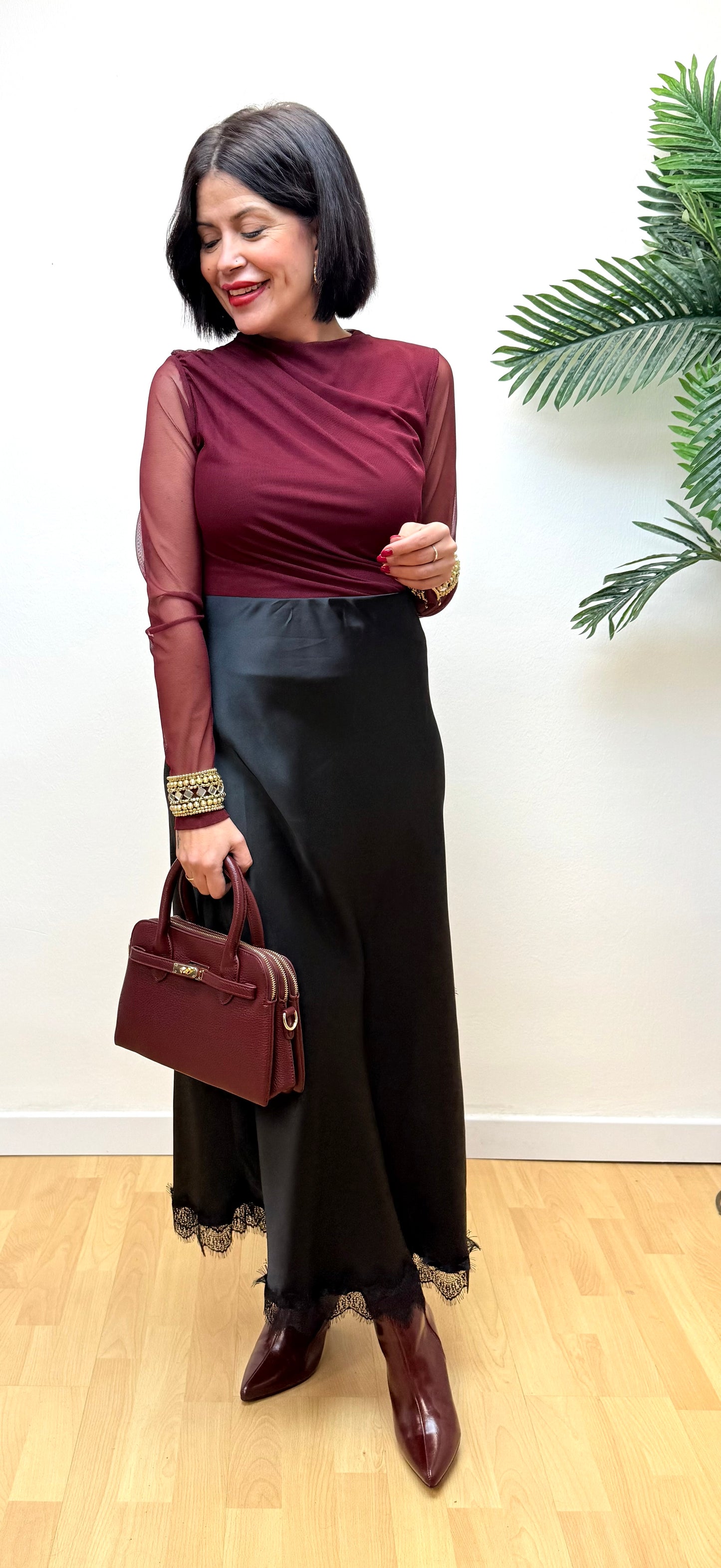 Body Burdeos Natacha