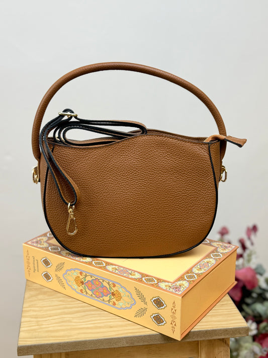 Bolso Piel camel Bella - AC