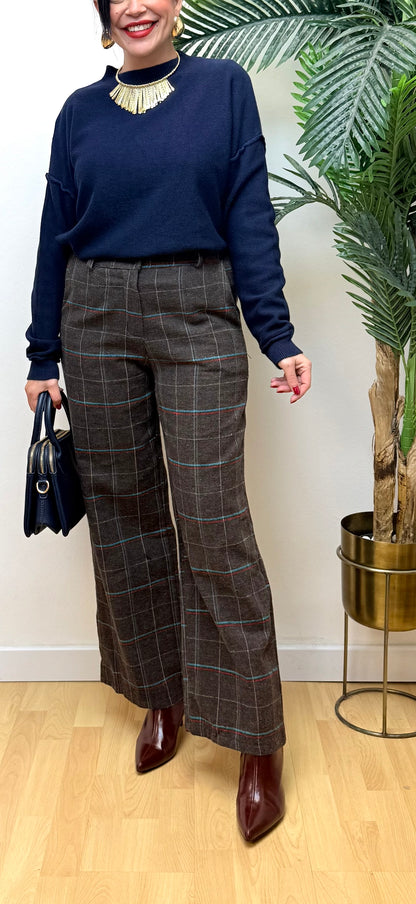 Pantalón cuadros Gala