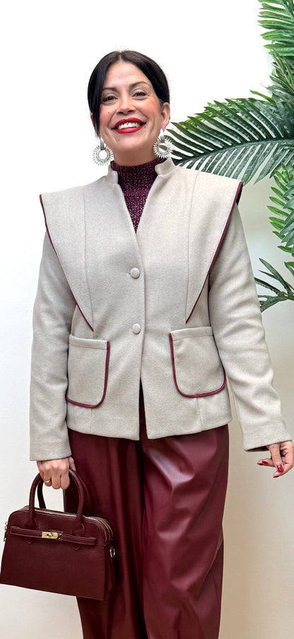 Chaqueta combi Camila