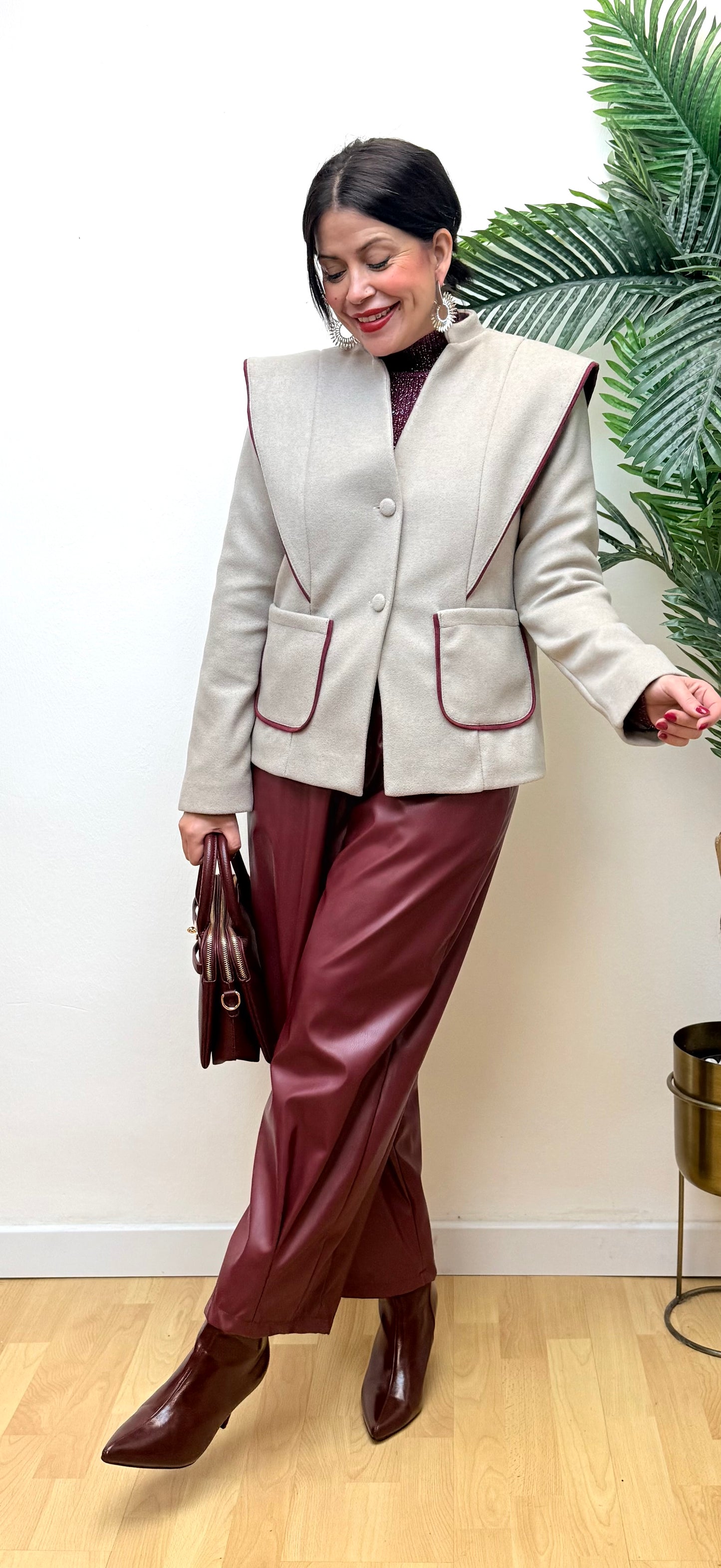 Chaqueta combi Camila