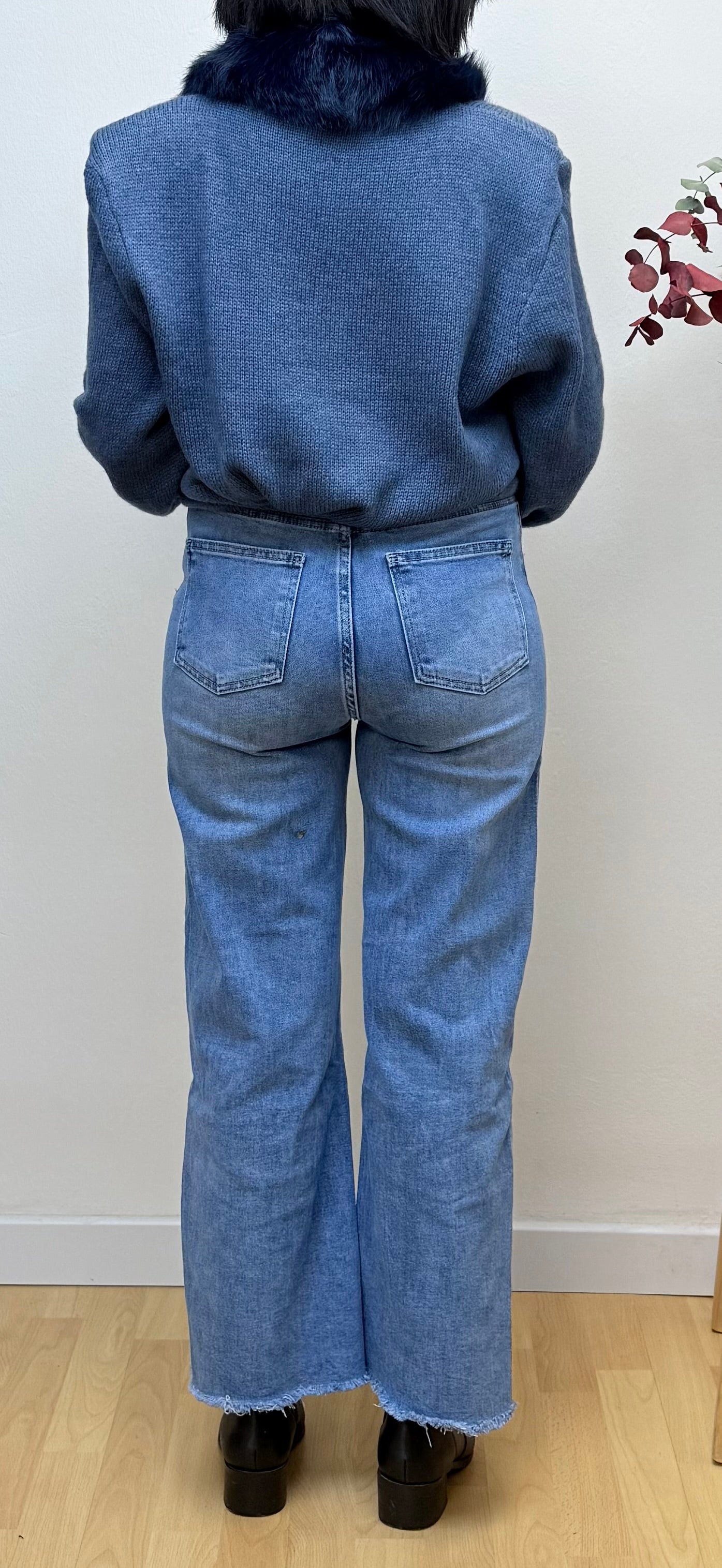 Jersey Hombreras Azul vaquero