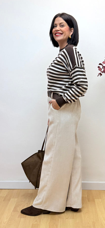 Pantalón Michaella crudo