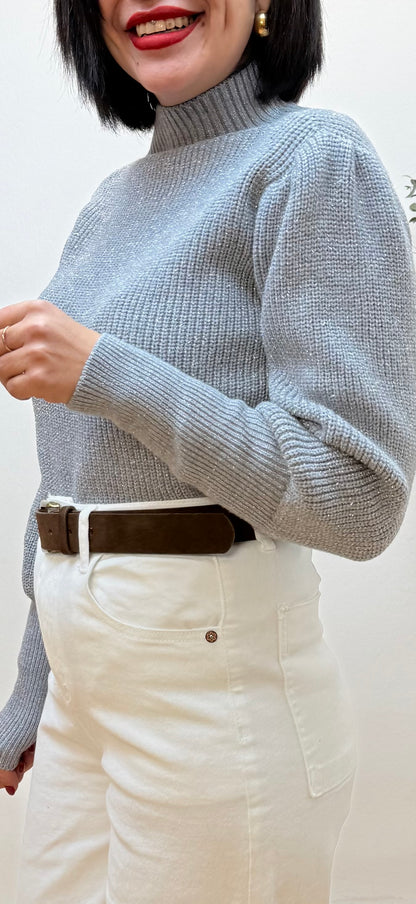 Jeans wide leg blanco Emilia