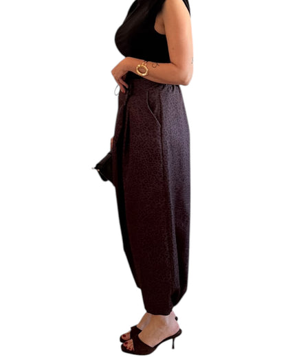 Pantalón print cruzado ballom