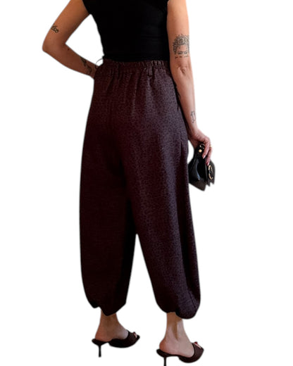 Pantalón print cruzado ballom