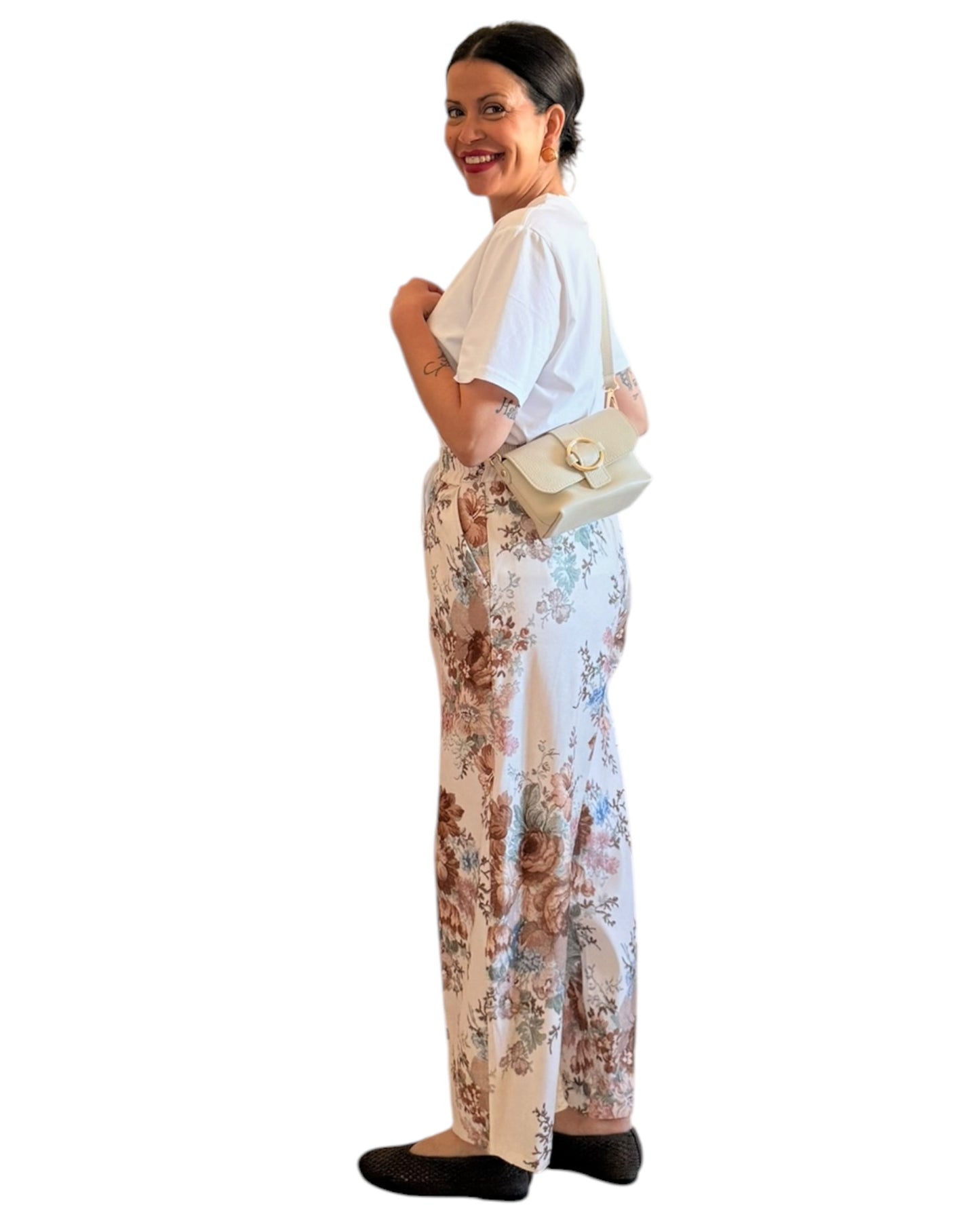 Pantalón flores - AC