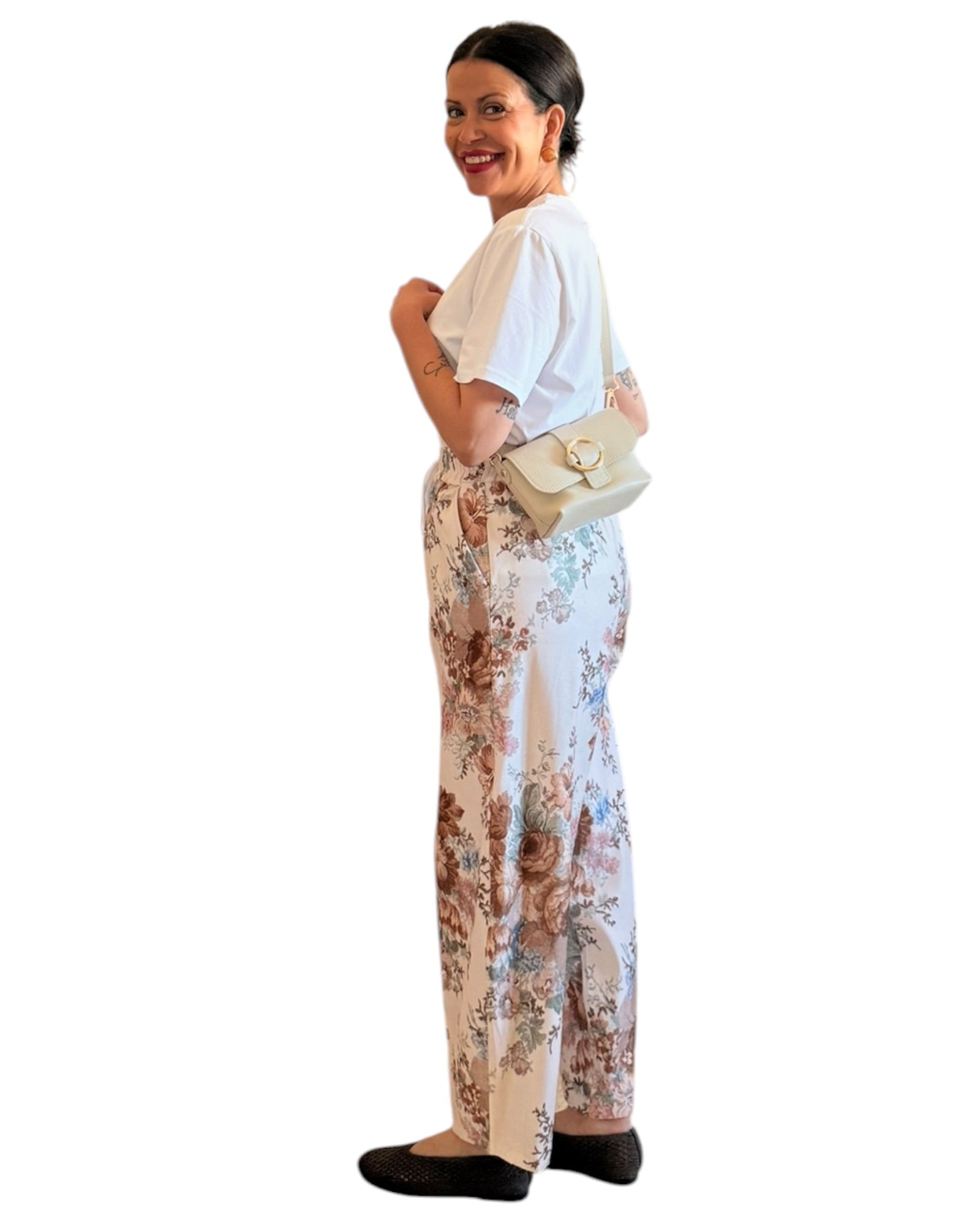 Pantalón flores - AC