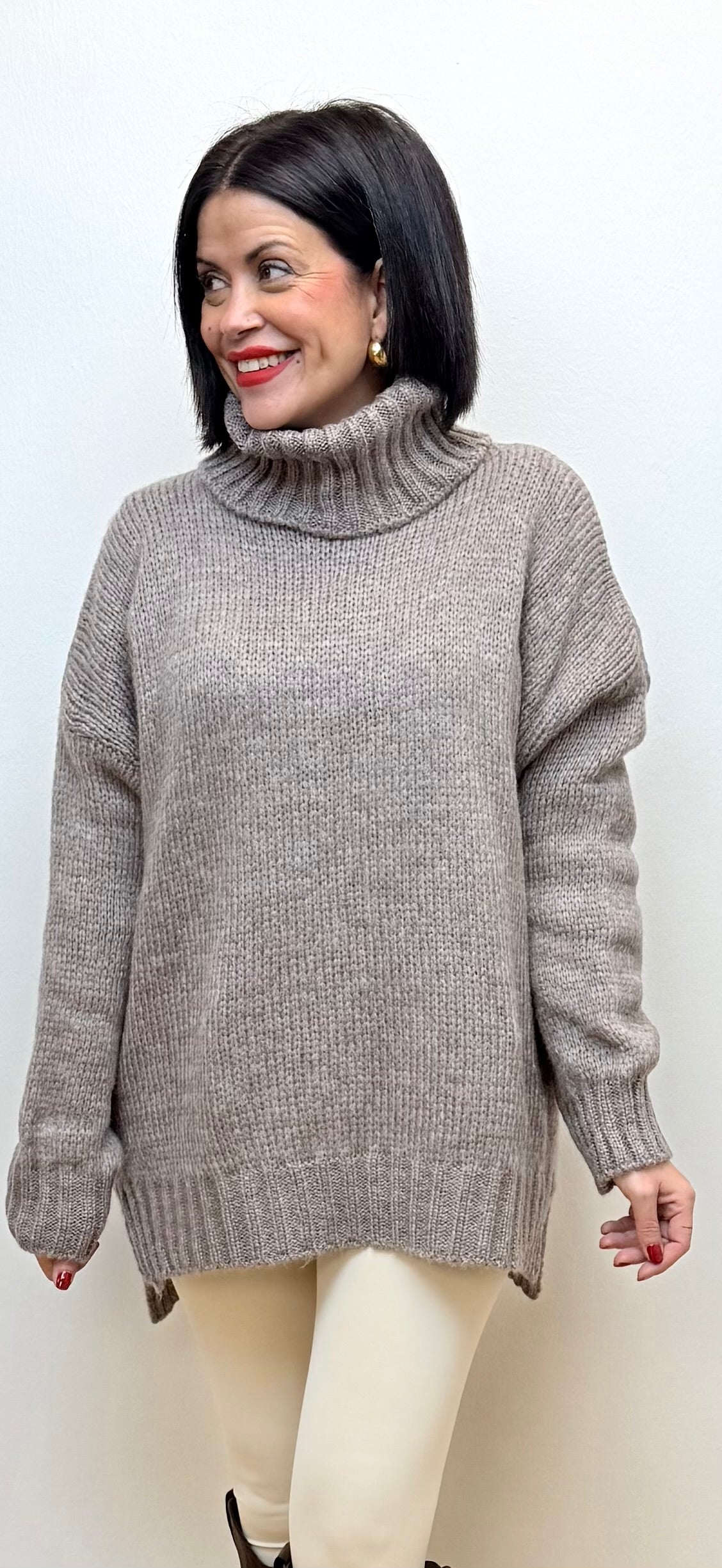 Jersey taupé Sheila