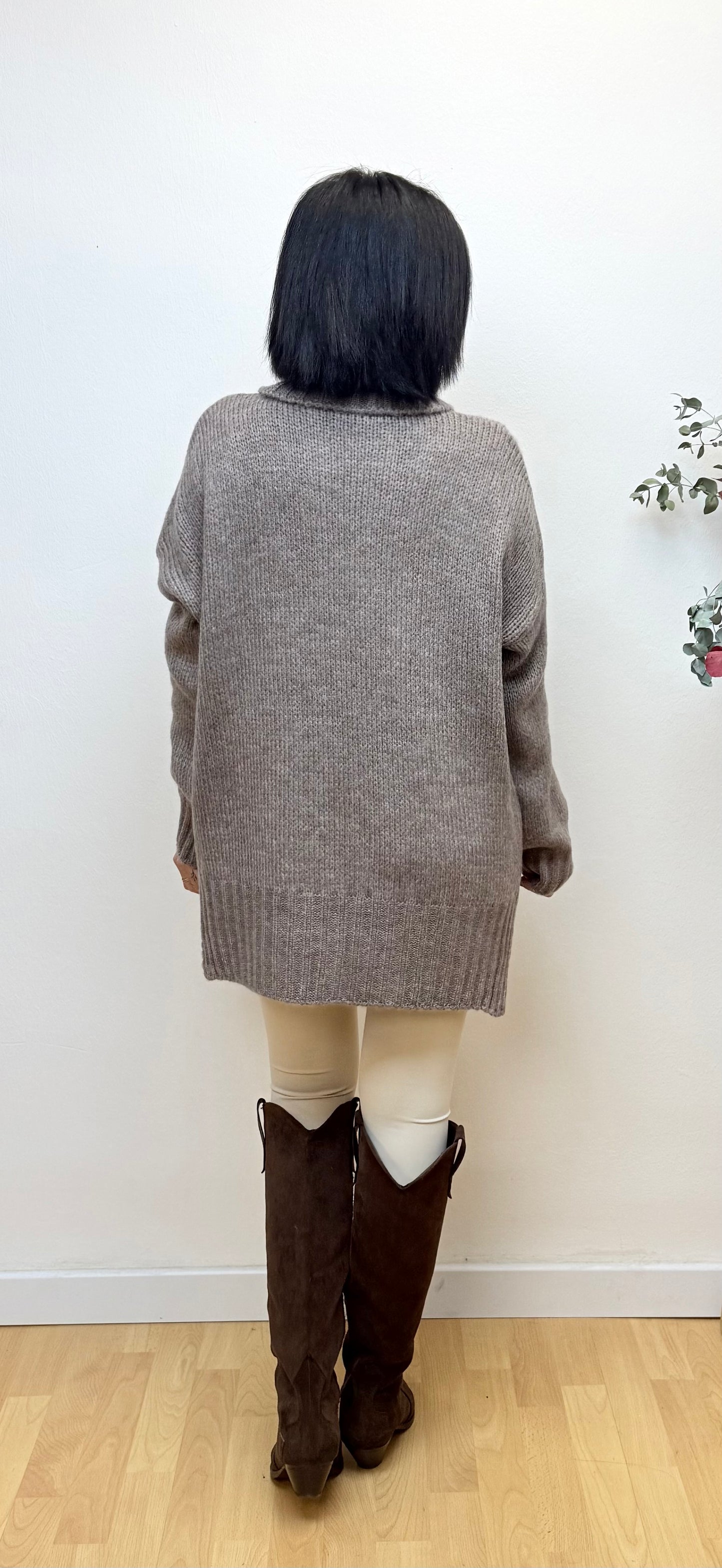 Jersey taupé Sheila