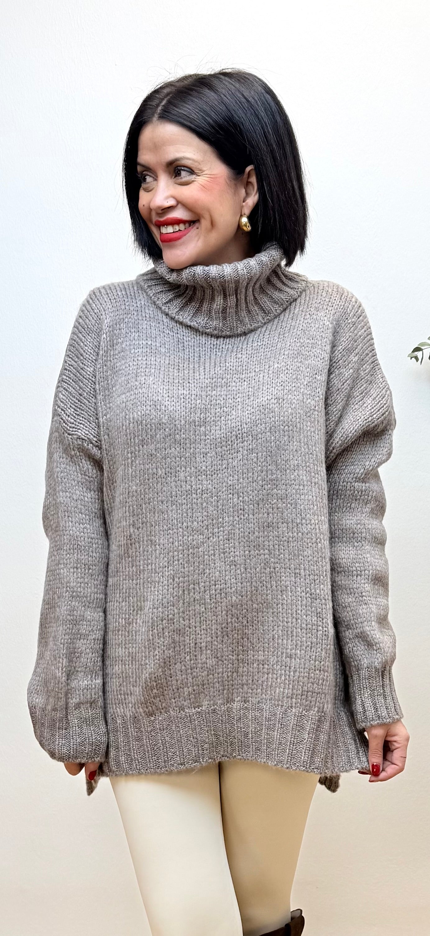 Jersey taupé Sheila