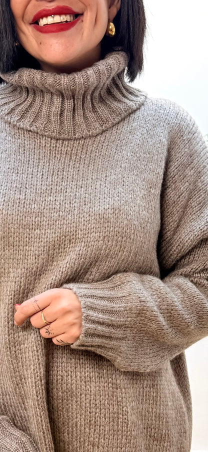 Jersey taupé Sheila