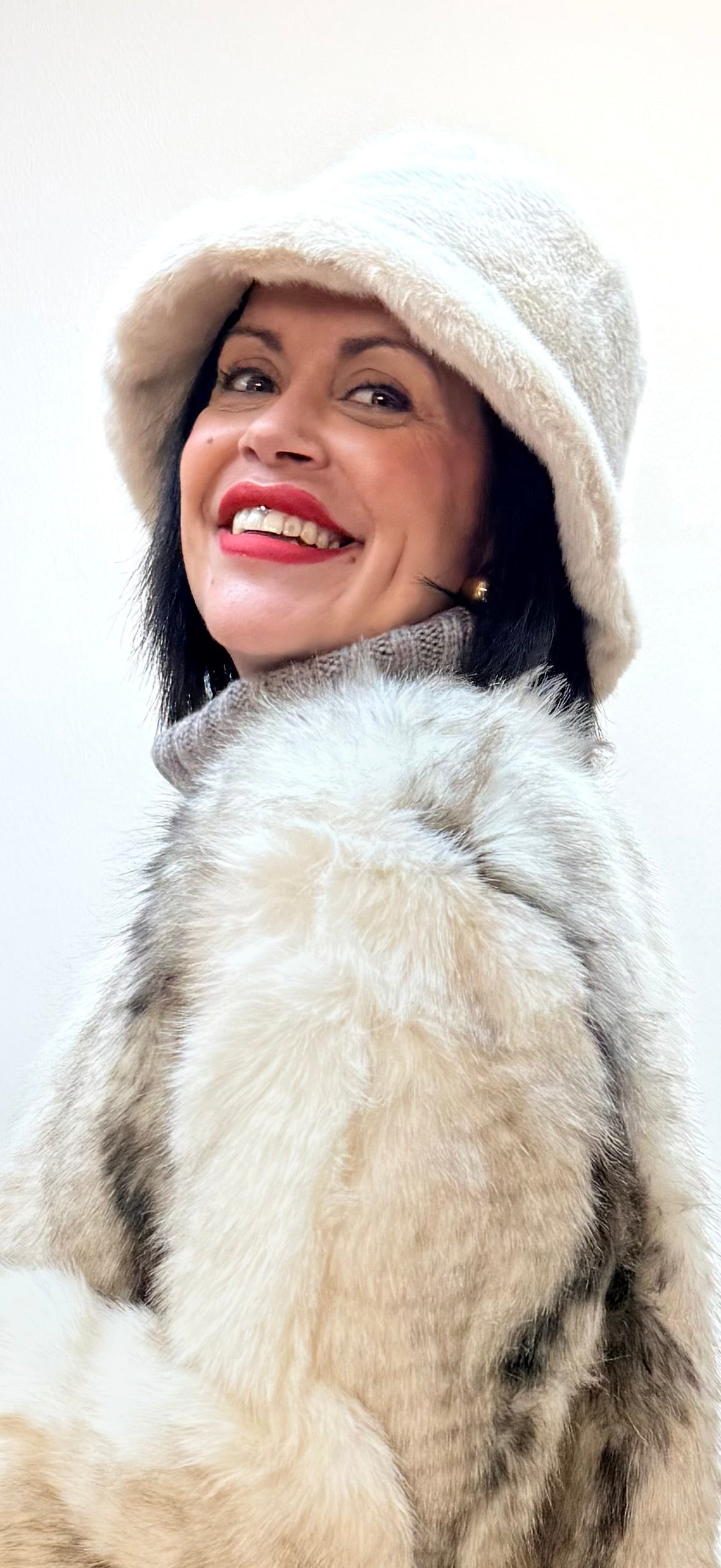 Gorro pelo crudo Alpes