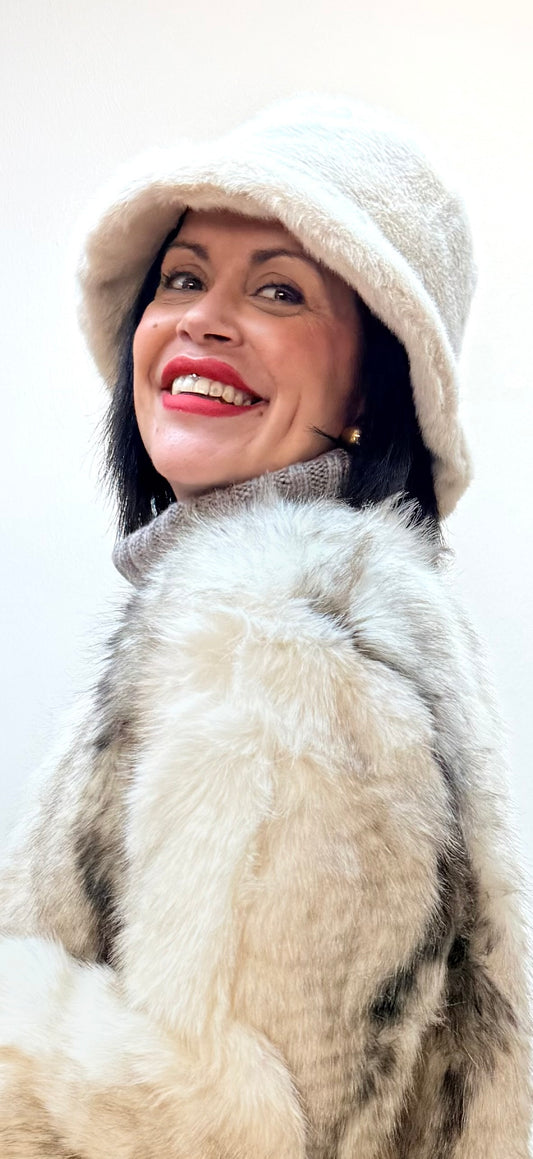 Gorro pelo crudo Alpes