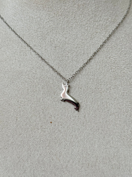 Cadena teckel plata - AC