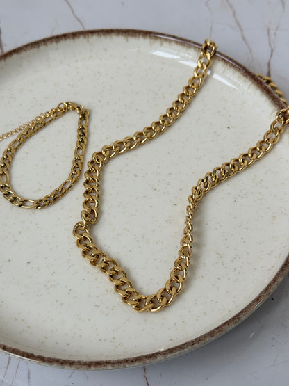 Pulsera cadena oro Paris