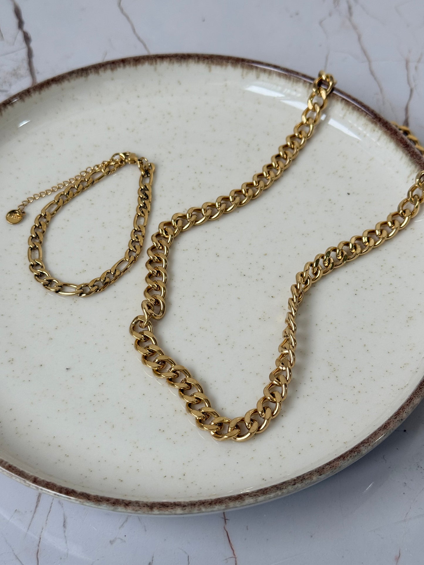 Pulsera cadena oro Paris