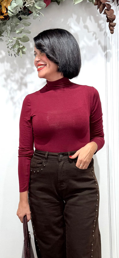 Camiseta intimisimi burdeos