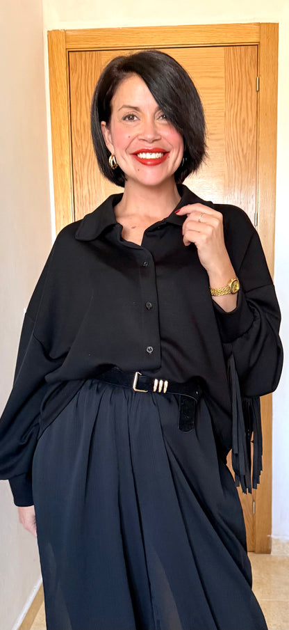 Pantalón Ballon Semi negro