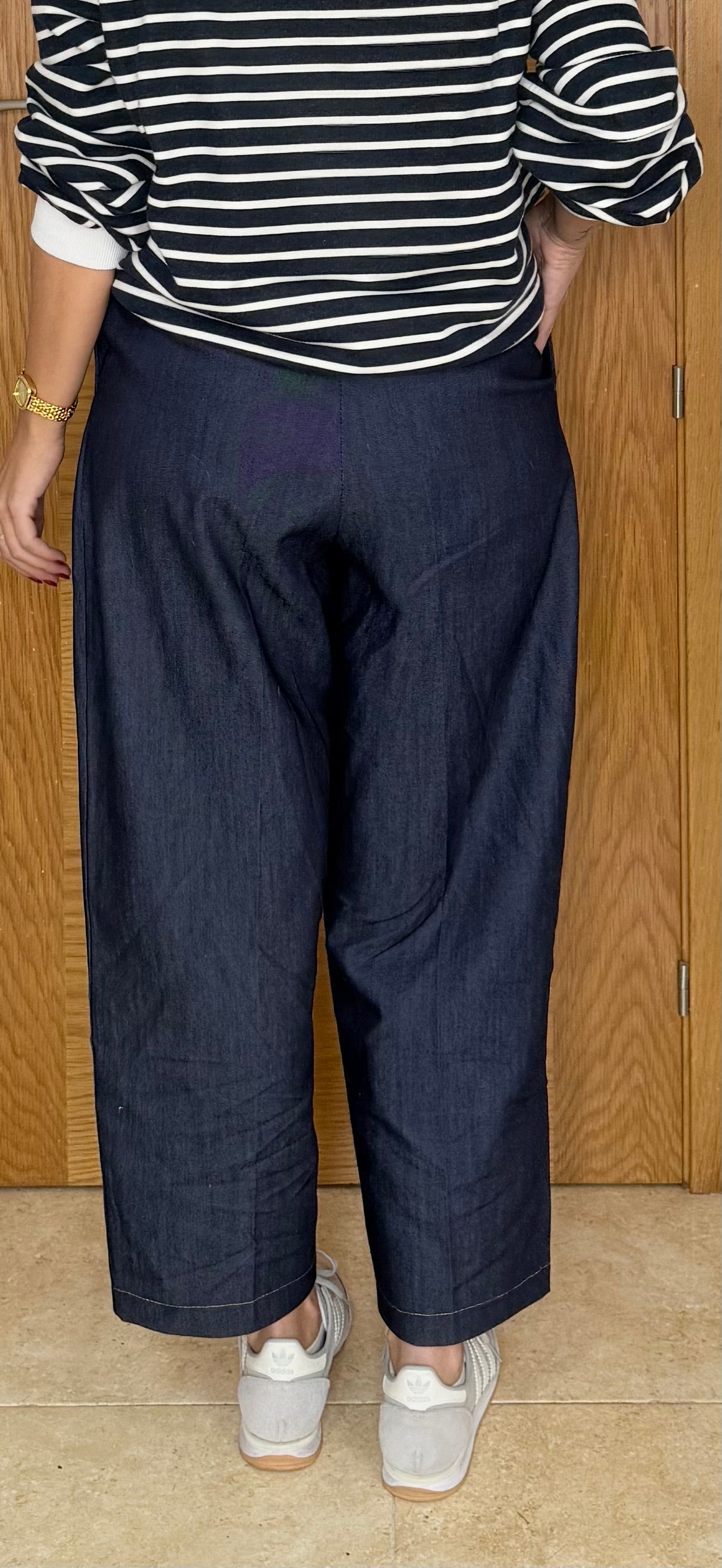 Pantalón vestir denim