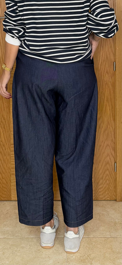 Pantalón vestir denim