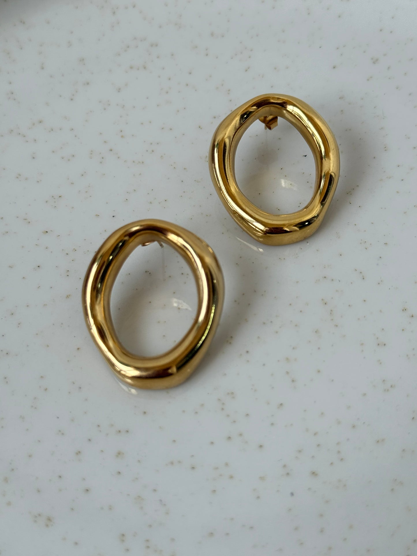 Pendiente Aro oro - AC