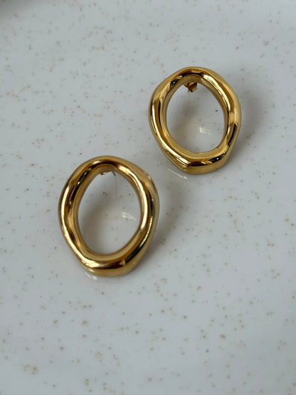Pendiente Aro oro - AC