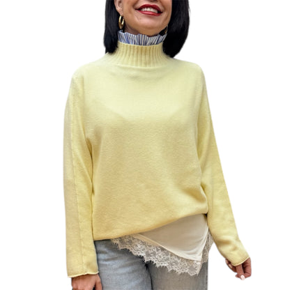 Cuello rayas azul Martina